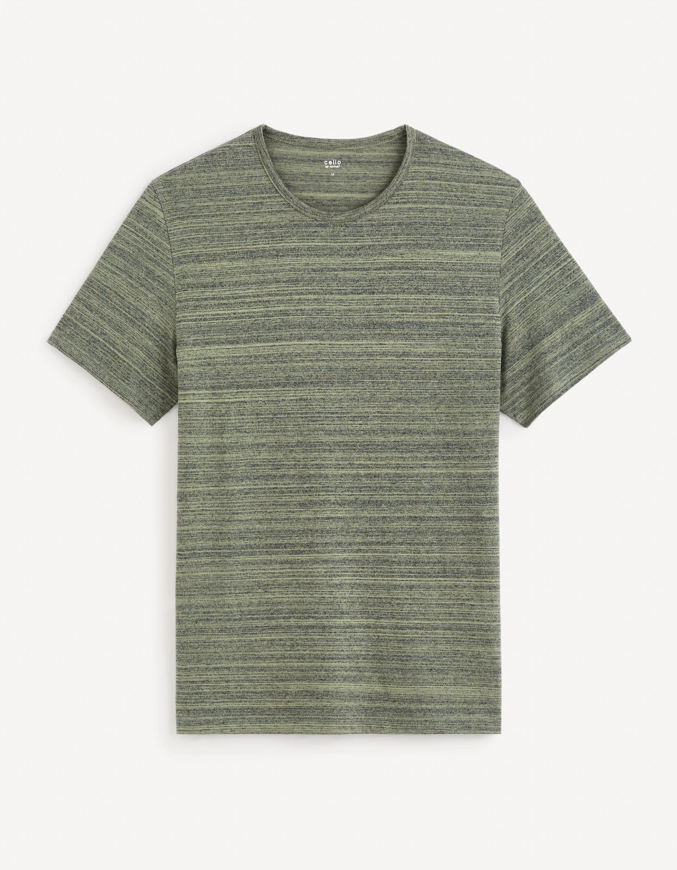 Heathered T-shirt With straight cut and round neck