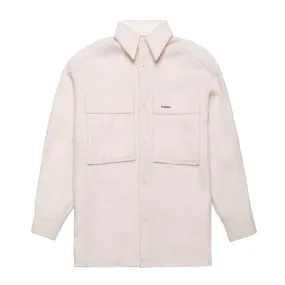 HOMME  Oversized Shirt Off White