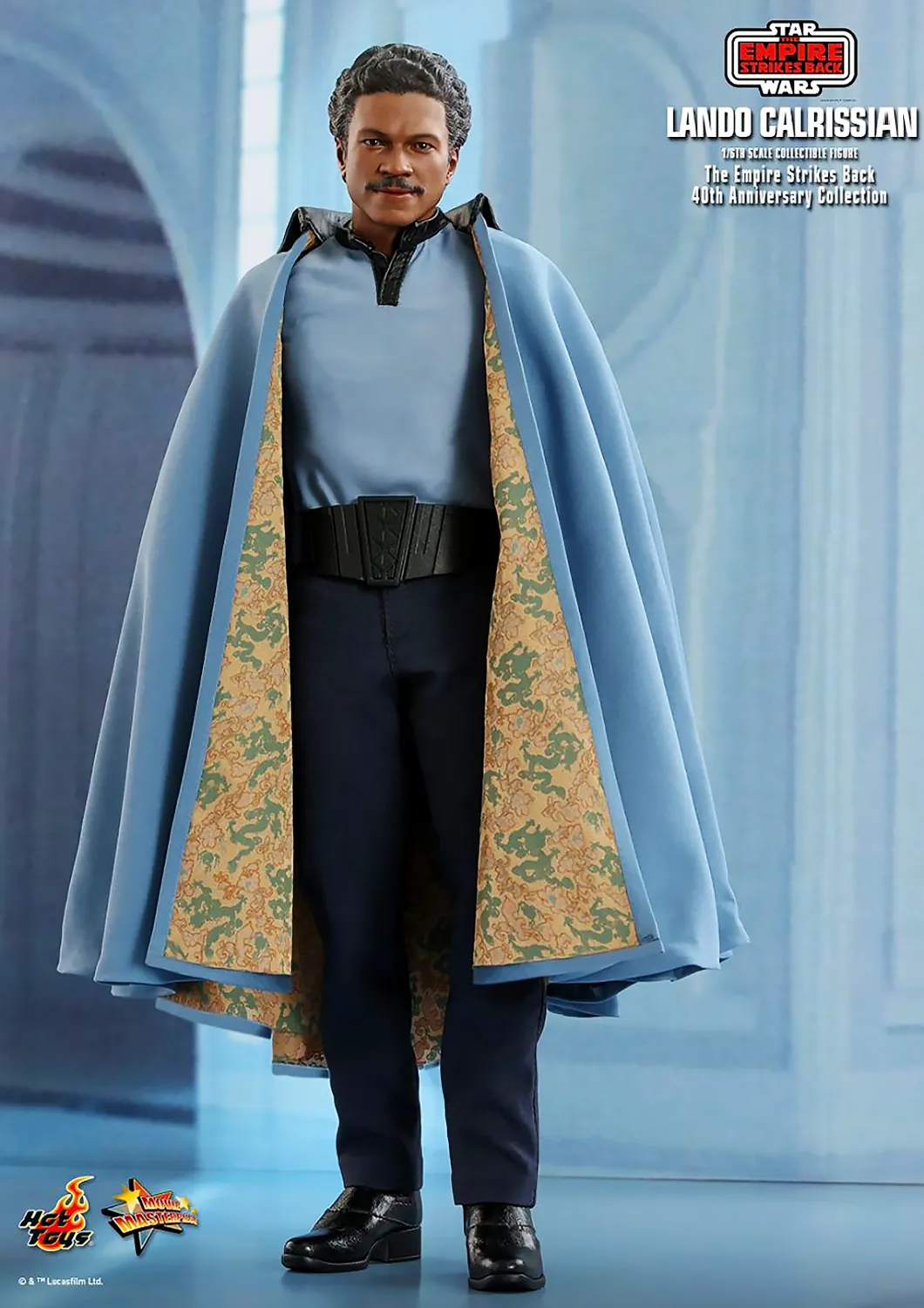 HOT TOYS STAR WARS: THE EMPIRE STRIKES BACK LANDO CALRISSIAN (STAR WARS: THE EMPIRE STRIKES BACK 40TH ANNIVERSARY COLLECTION) MMS588