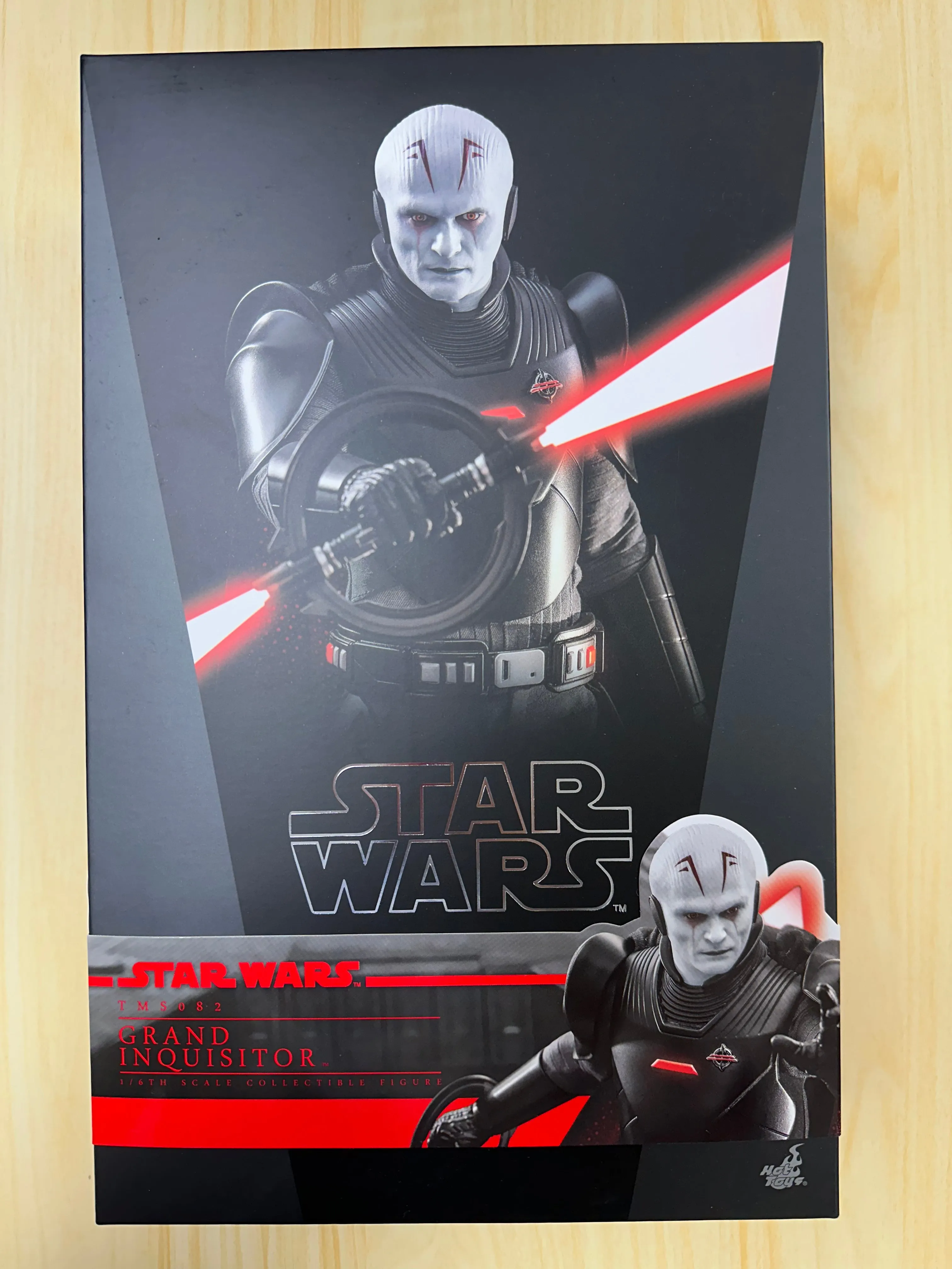 Hottoys Hot Toys 1/6 Scale TMS082 TMS 082 Star Wars Obi-Wan Kenobi - Grand Inquisitor Action Figure USED