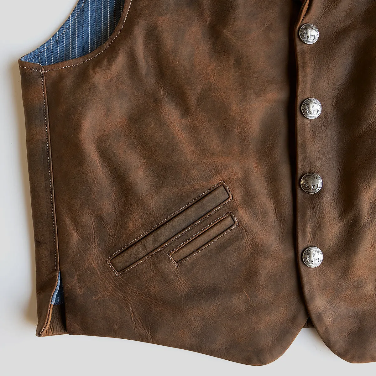 Indy Bison Lapel Vest No.29