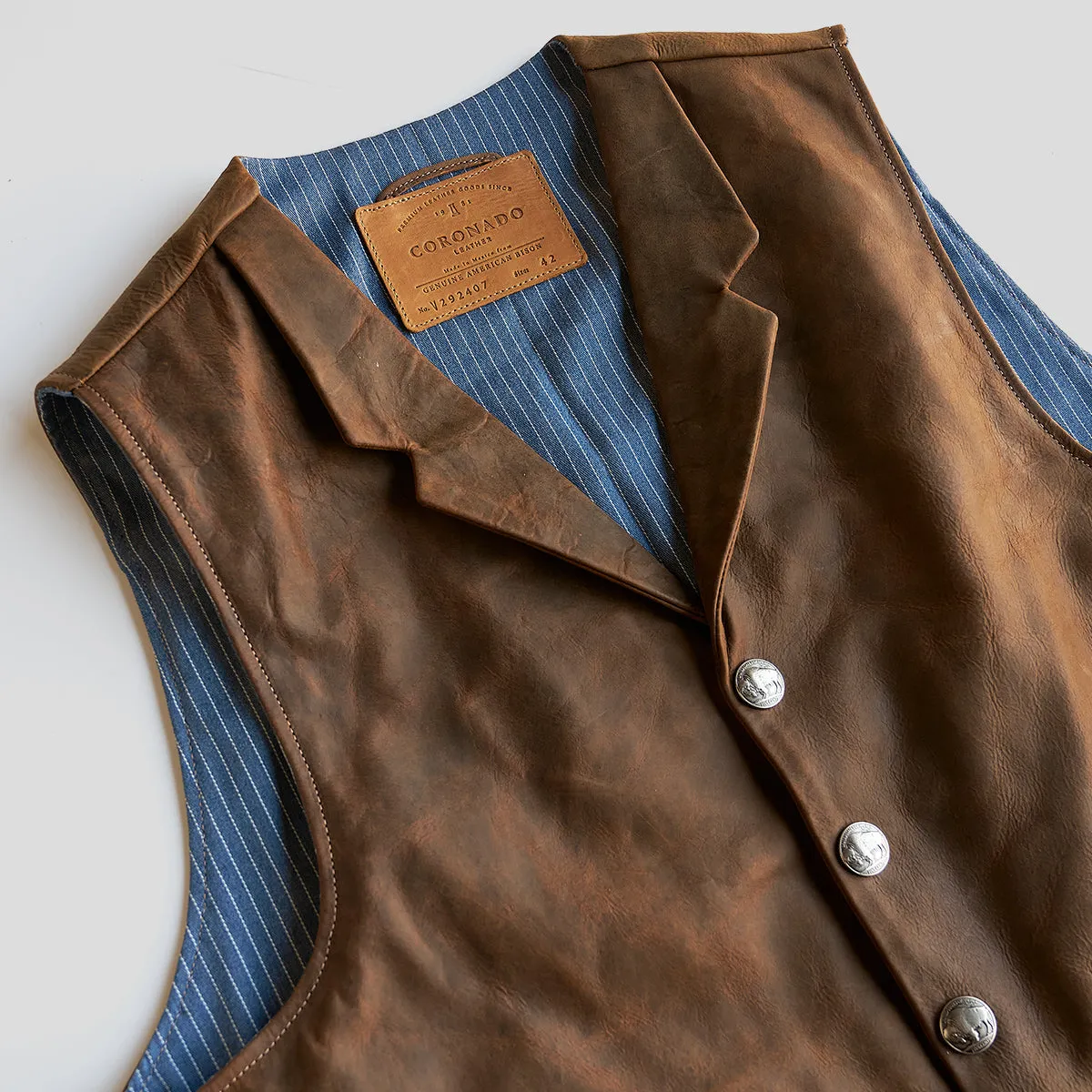 Indy Bison Lapel Vest No.29