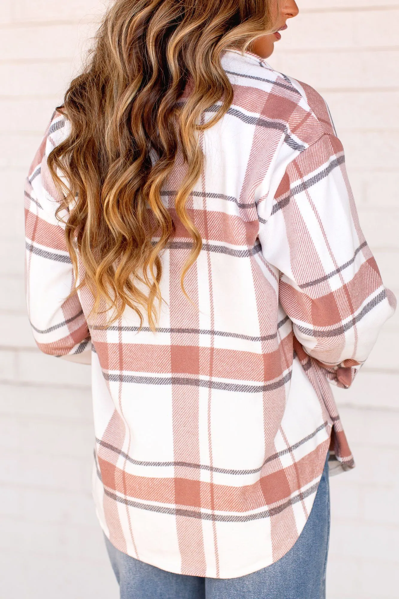 Julie Mauve Plaid Shacket