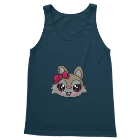 Kitty Face Classic Adult Vest Top