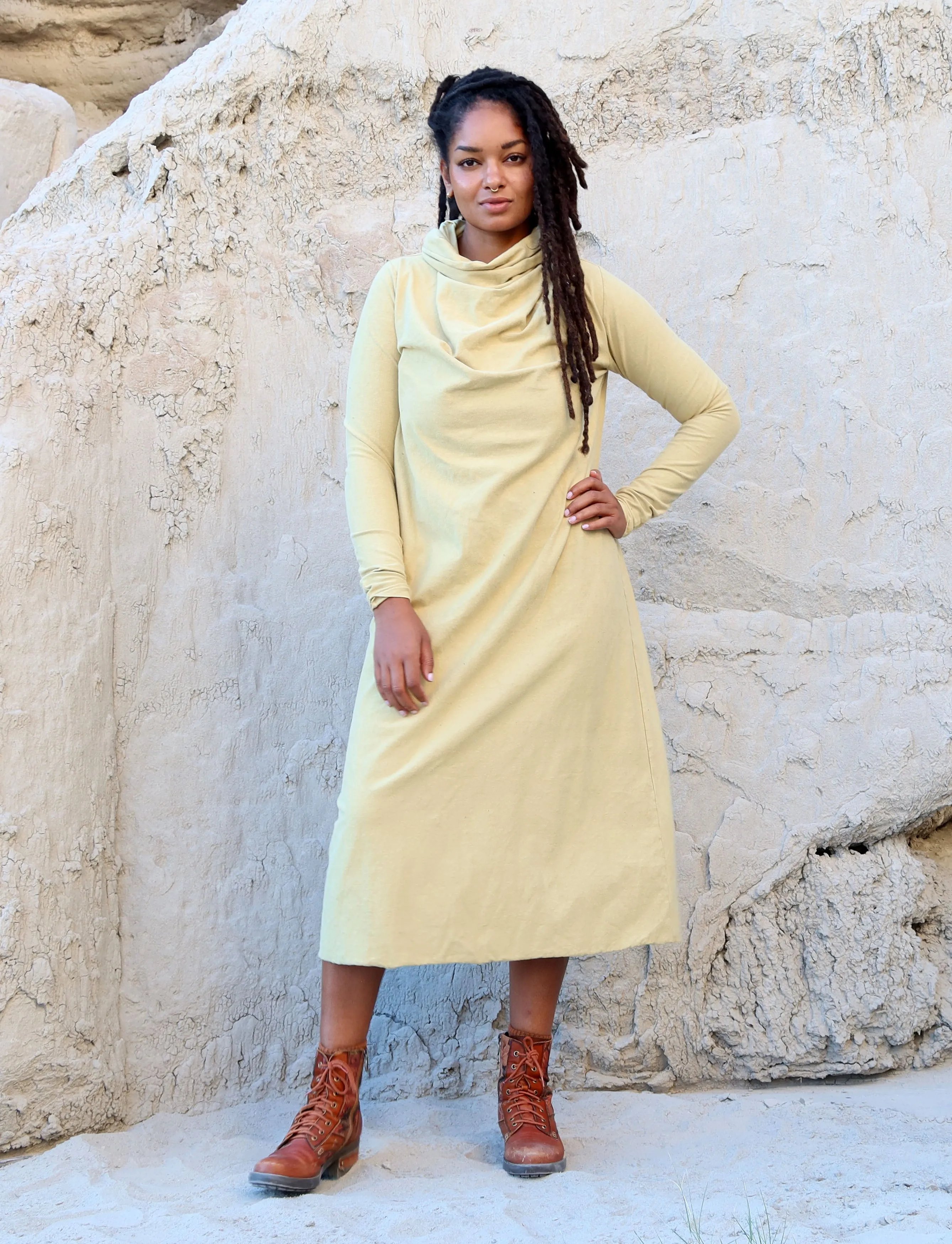 Kundalini Ojai Below Knee Dress