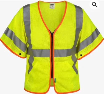 Lakeland V8AM0123ZL Class 3 FR Modacrylic Mesh Hi-Vis Vest NO Tax!