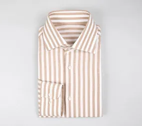 Lisbon Brown Stripe Shirt