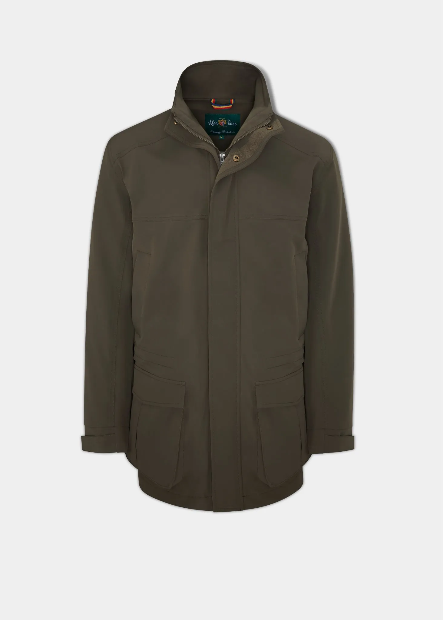 Lockwood Men's Shooting Coat In Olive - Shooting Fit