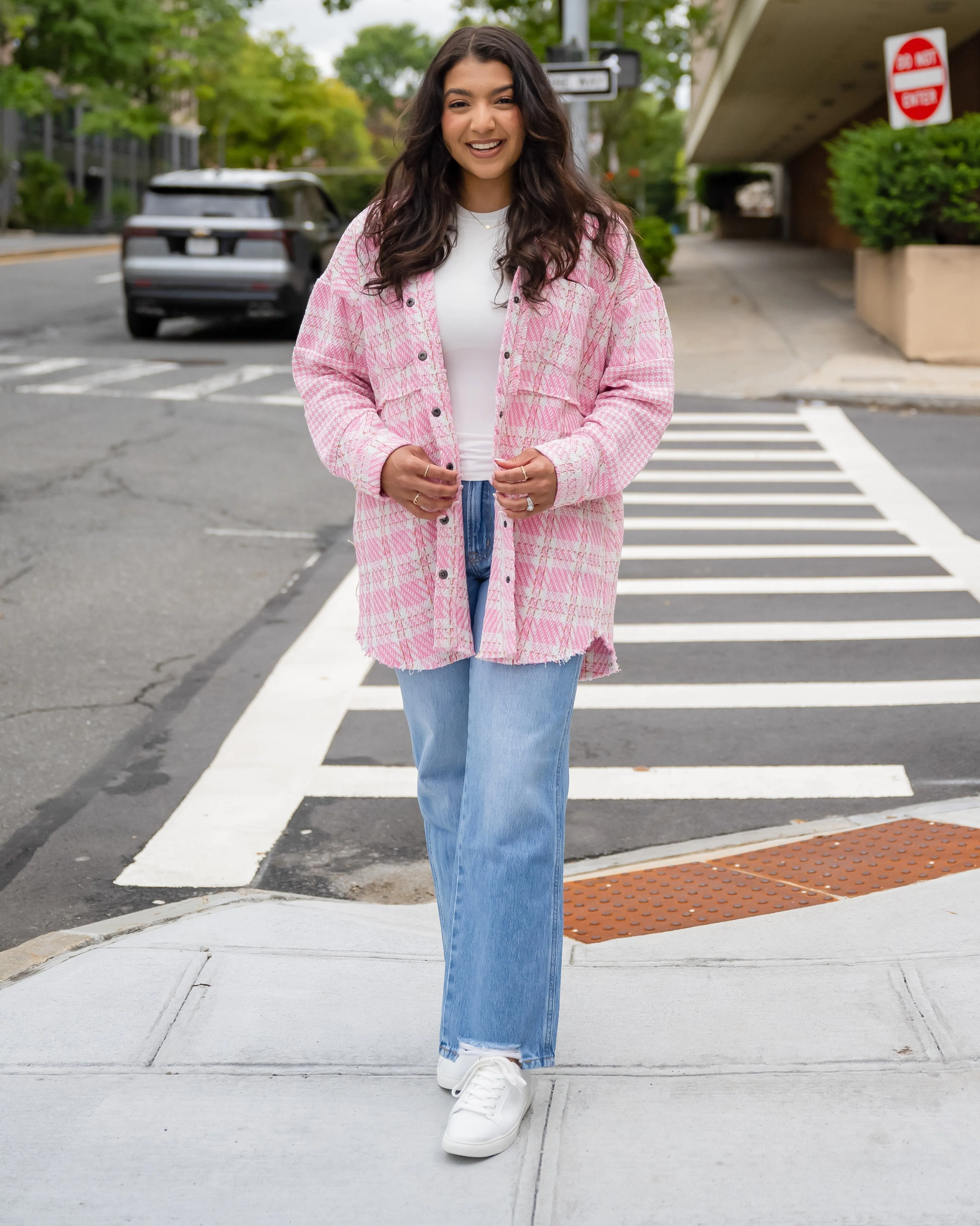 Lover Pink Tweed Jacket