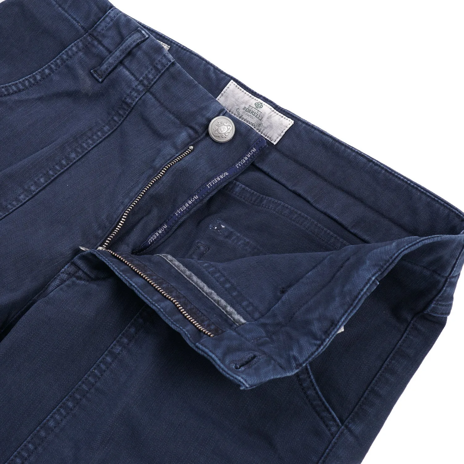 Luigi Borrelli Cotton Fatigue Pants