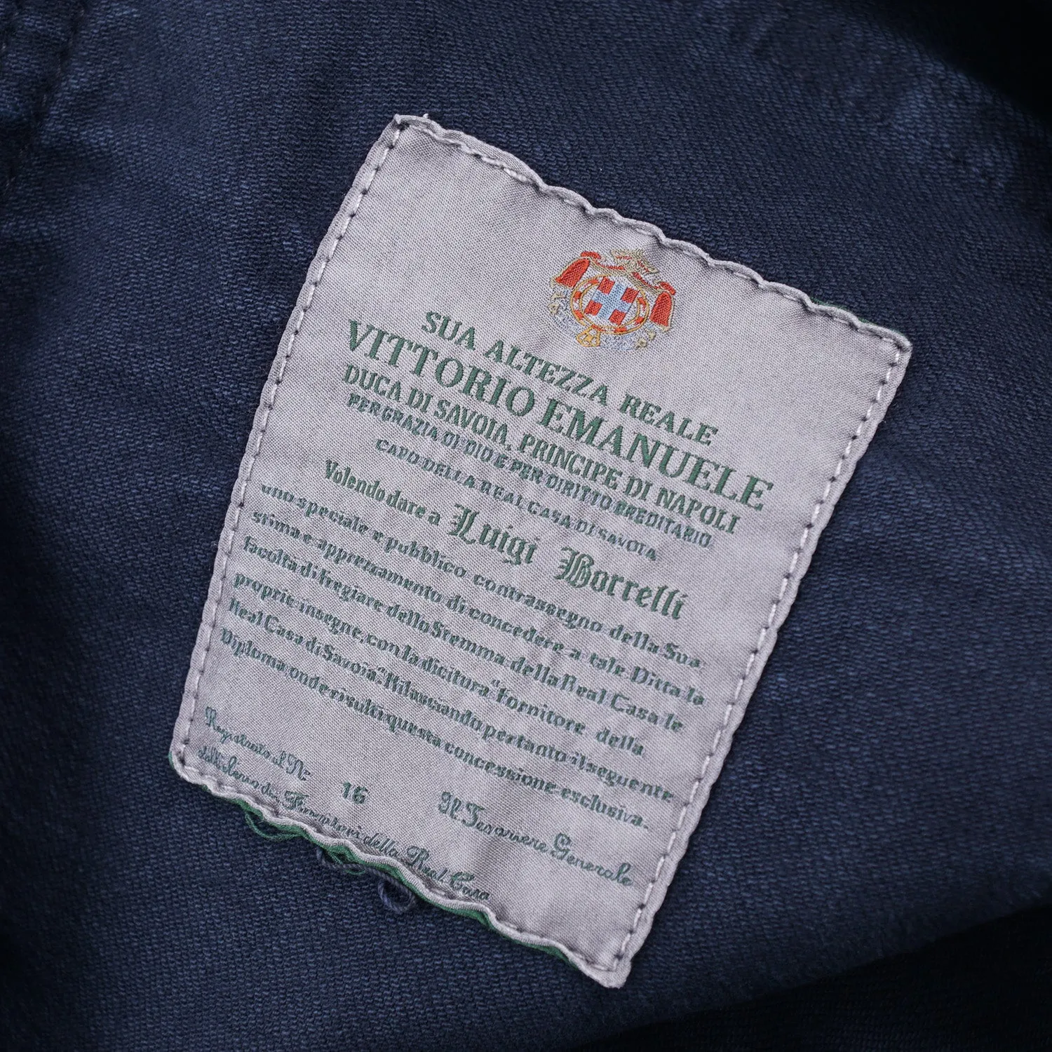 Luigi Borrelli Cotton Fatigue Pants