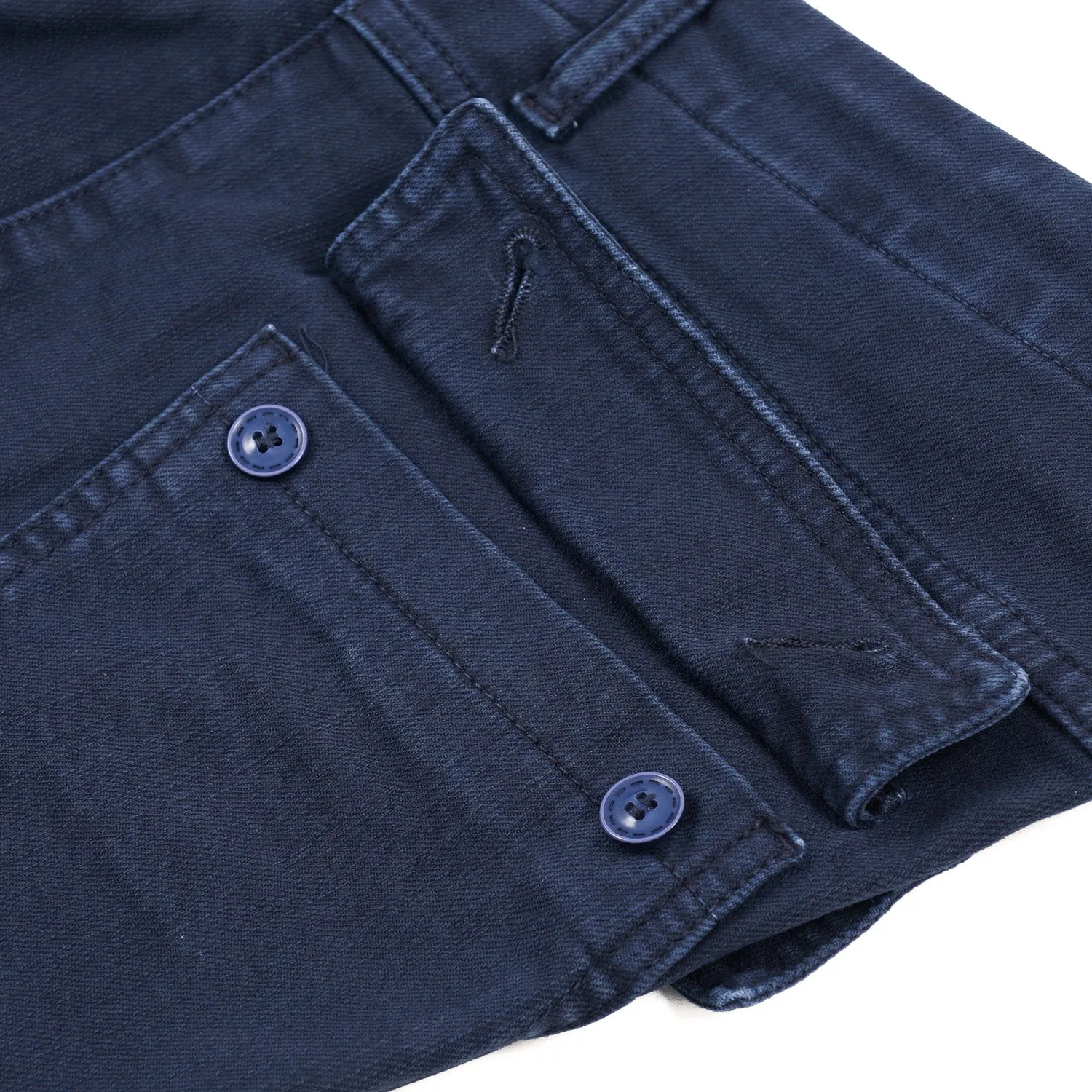 Luigi Borrelli Cotton Fatigue Pants