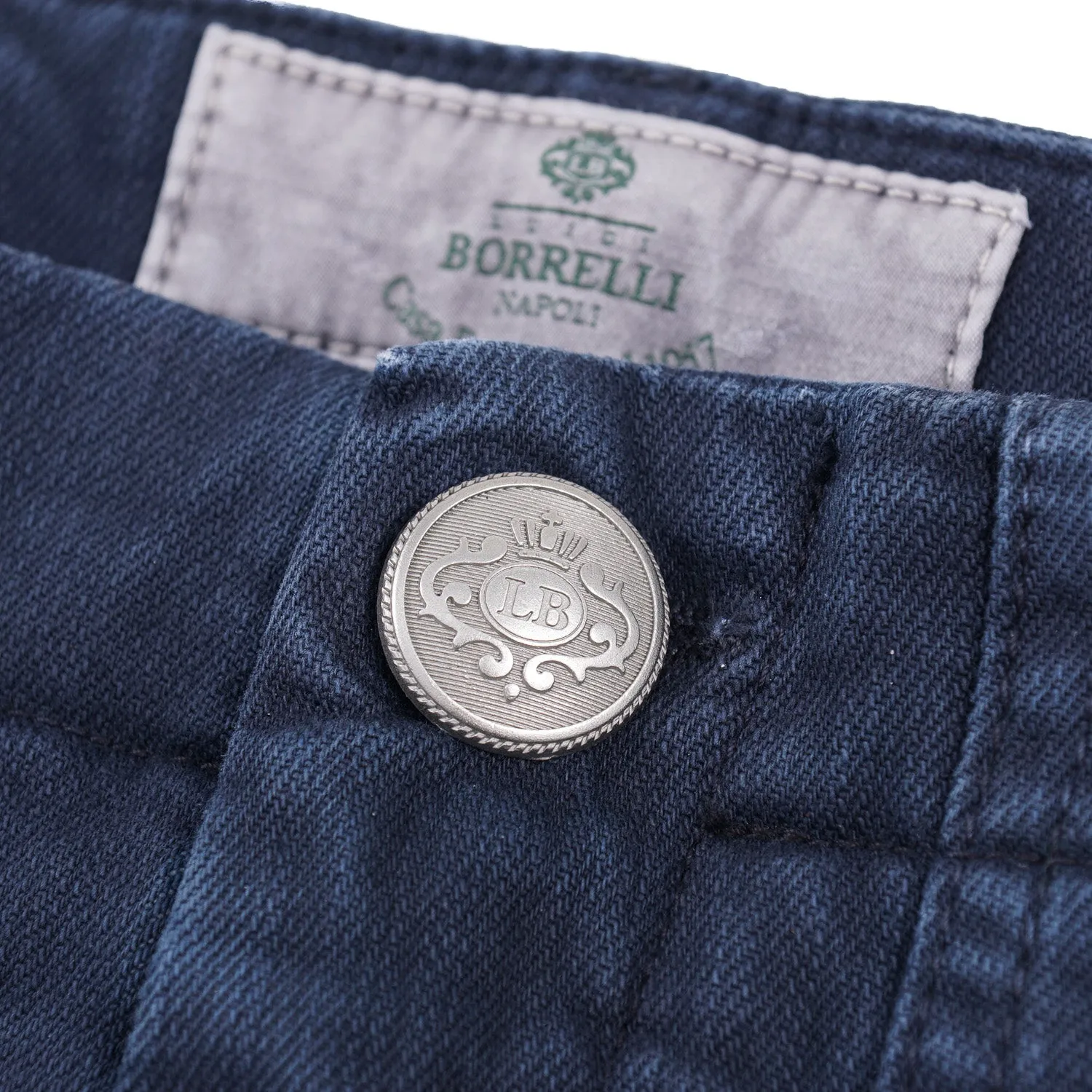 Luigi Borrelli Cotton Fatigue Pants