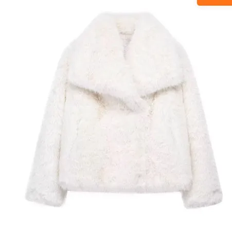 Luxe LSS Winter Plush Thicken Lapel Cardigan