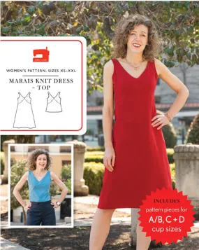 Marais Knit Dress Sewing Pattern