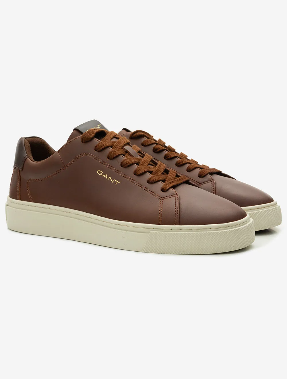 Mc Julien Leather Sneaker Cognac Dark Brown