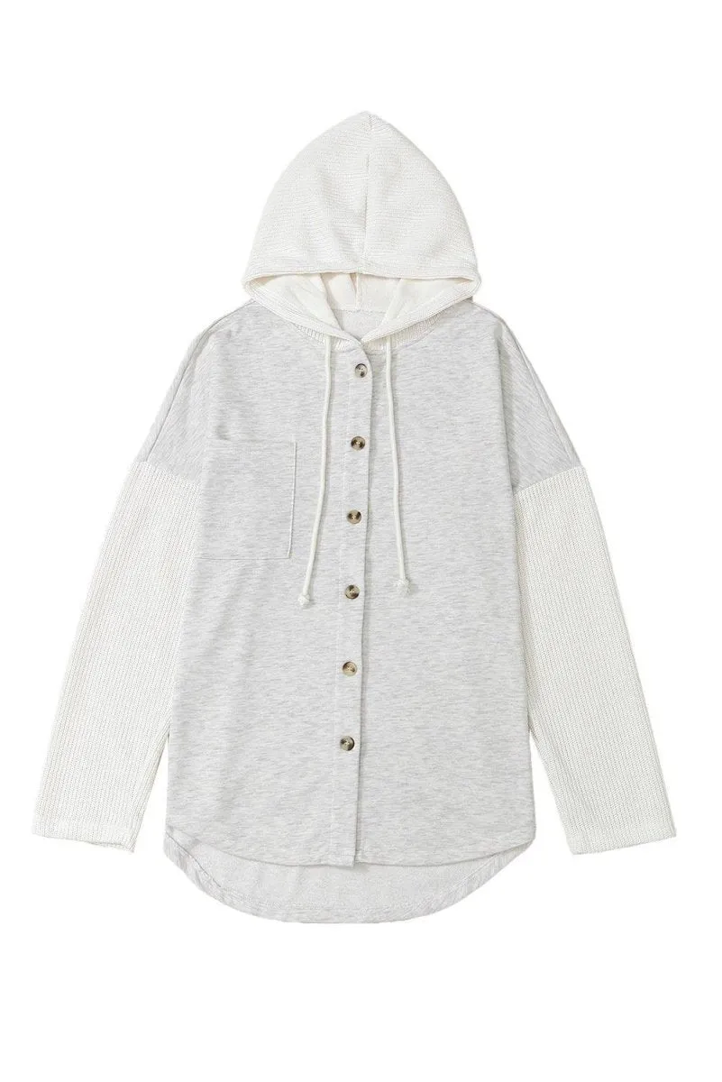 Molly Knitted Hooded Jacket