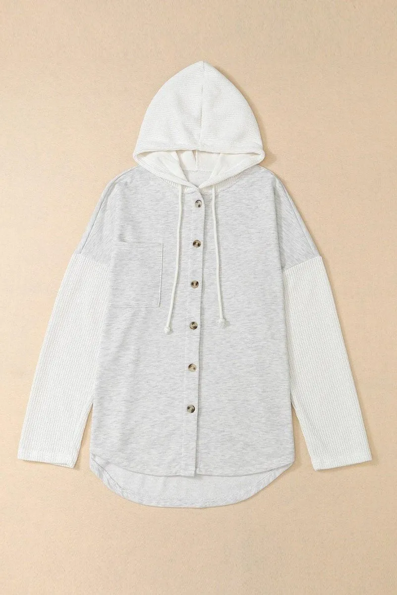 Molly Knitted Hooded Jacket