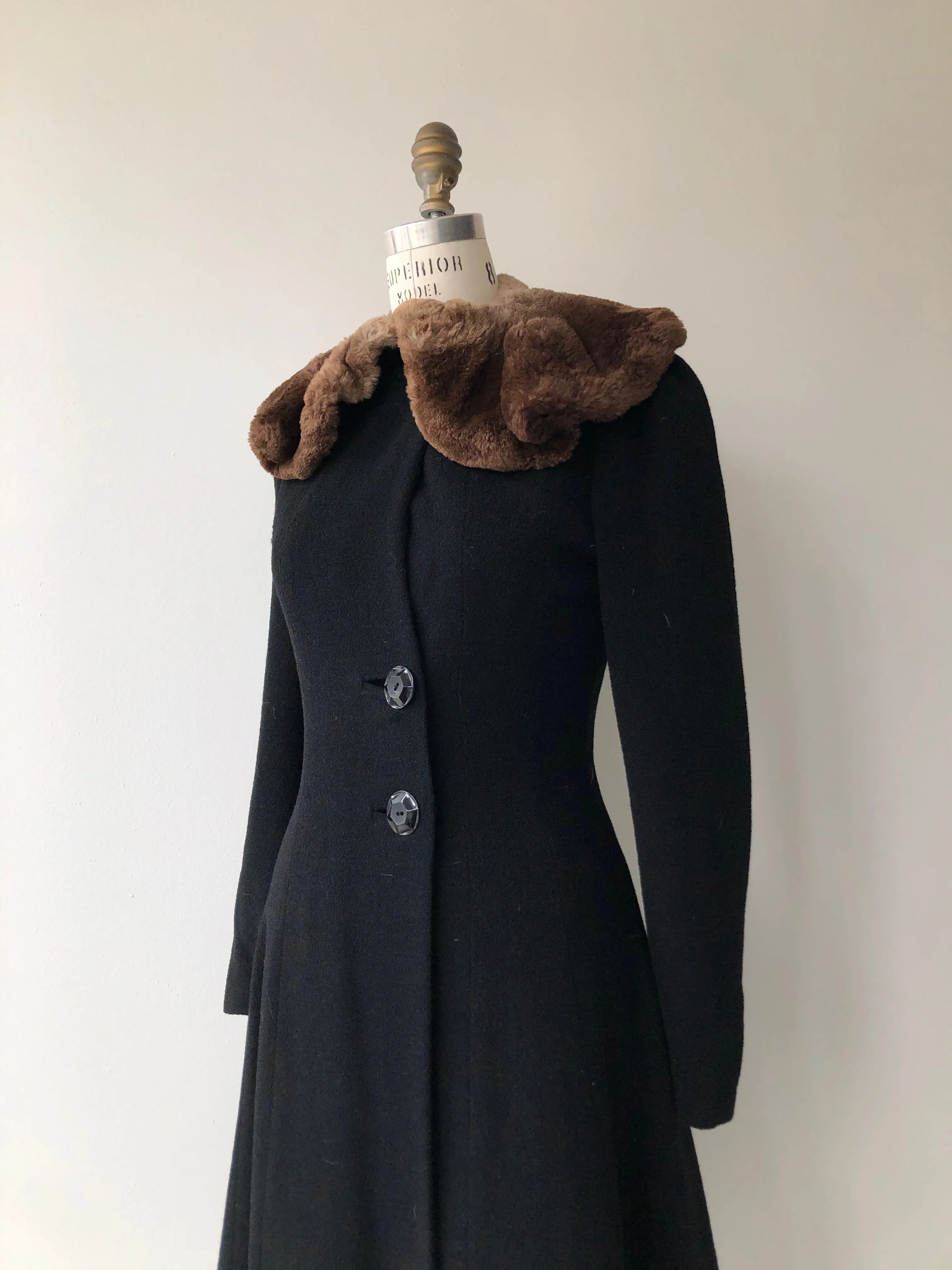 Montmartre 1930s Wool Coat