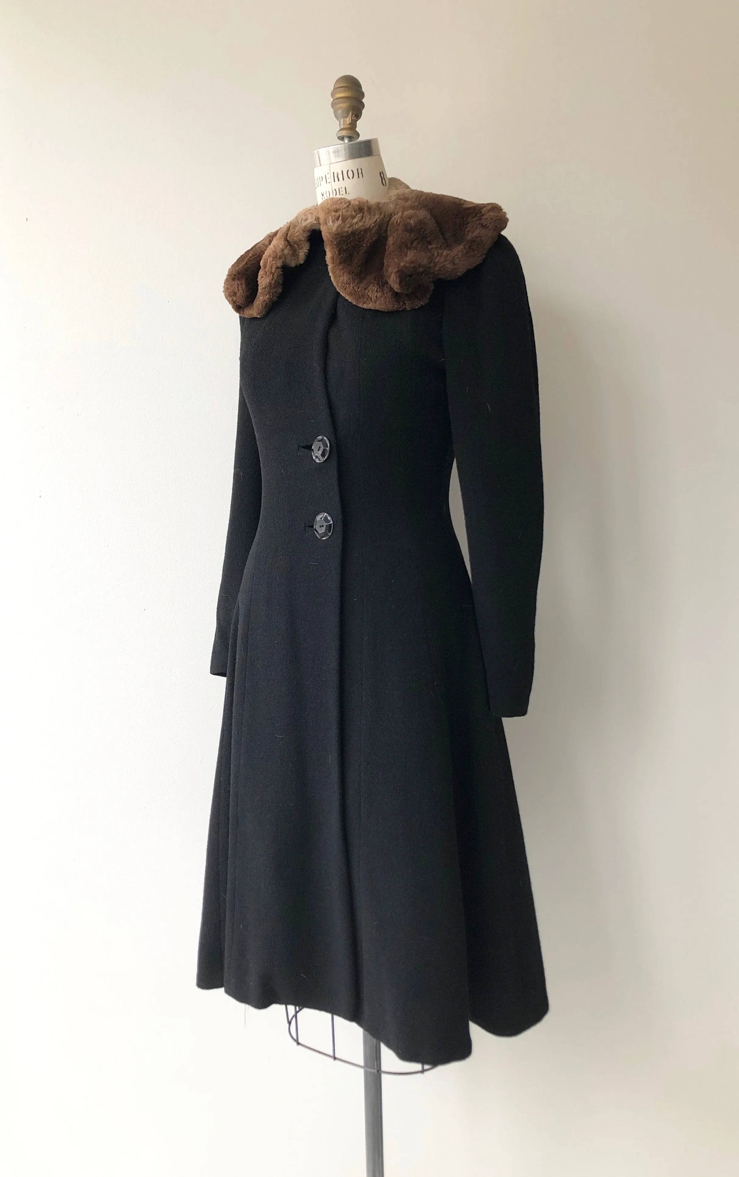 Montmartre 1930s Wool Coat