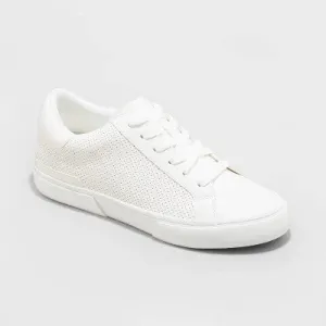 New - Women's Maddison Sneakers - A New Day White 9