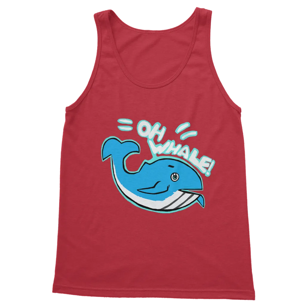 Oh Whale Classic Adult Vest Top