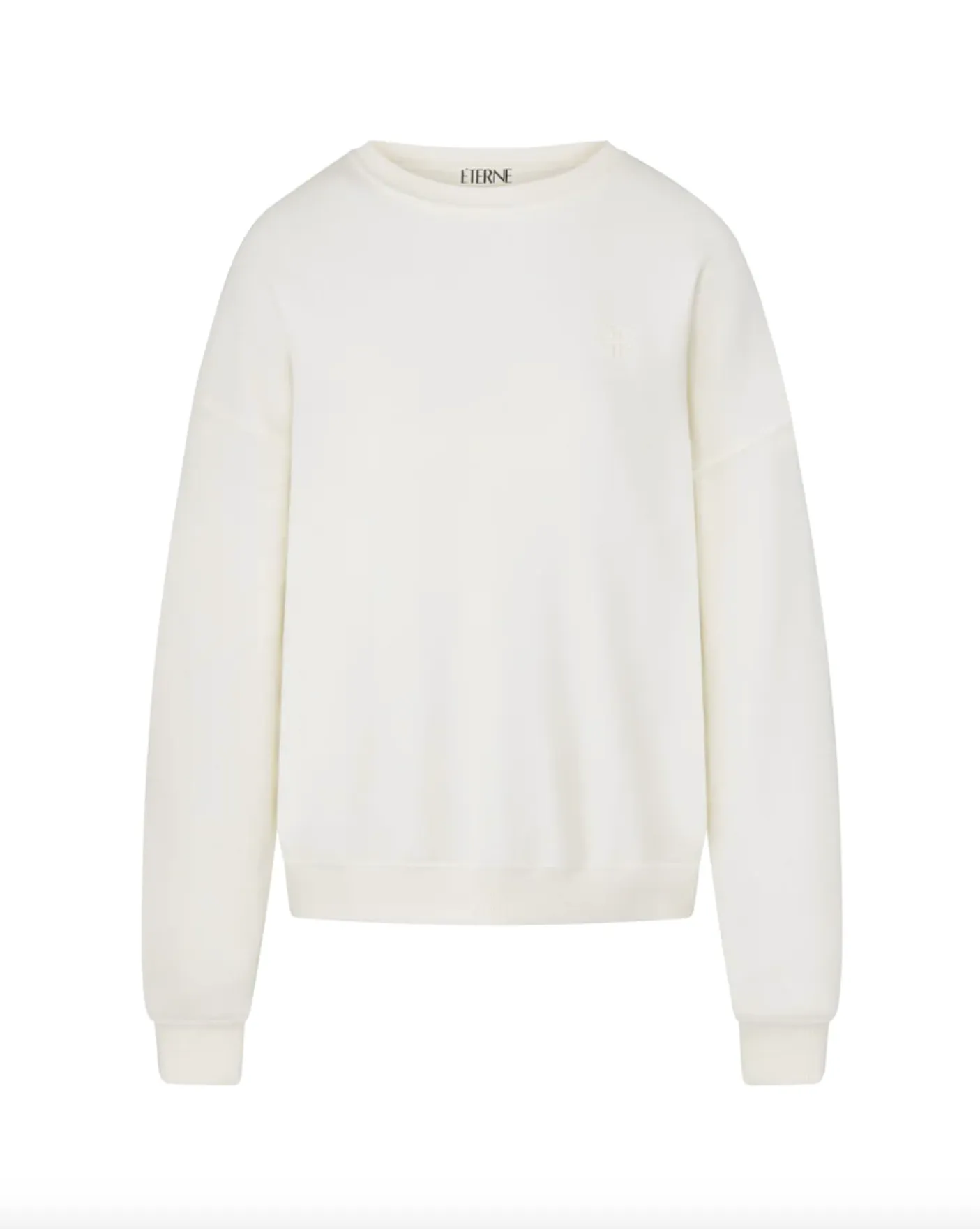 Oversized Crewneck Sweatshirt - Cream