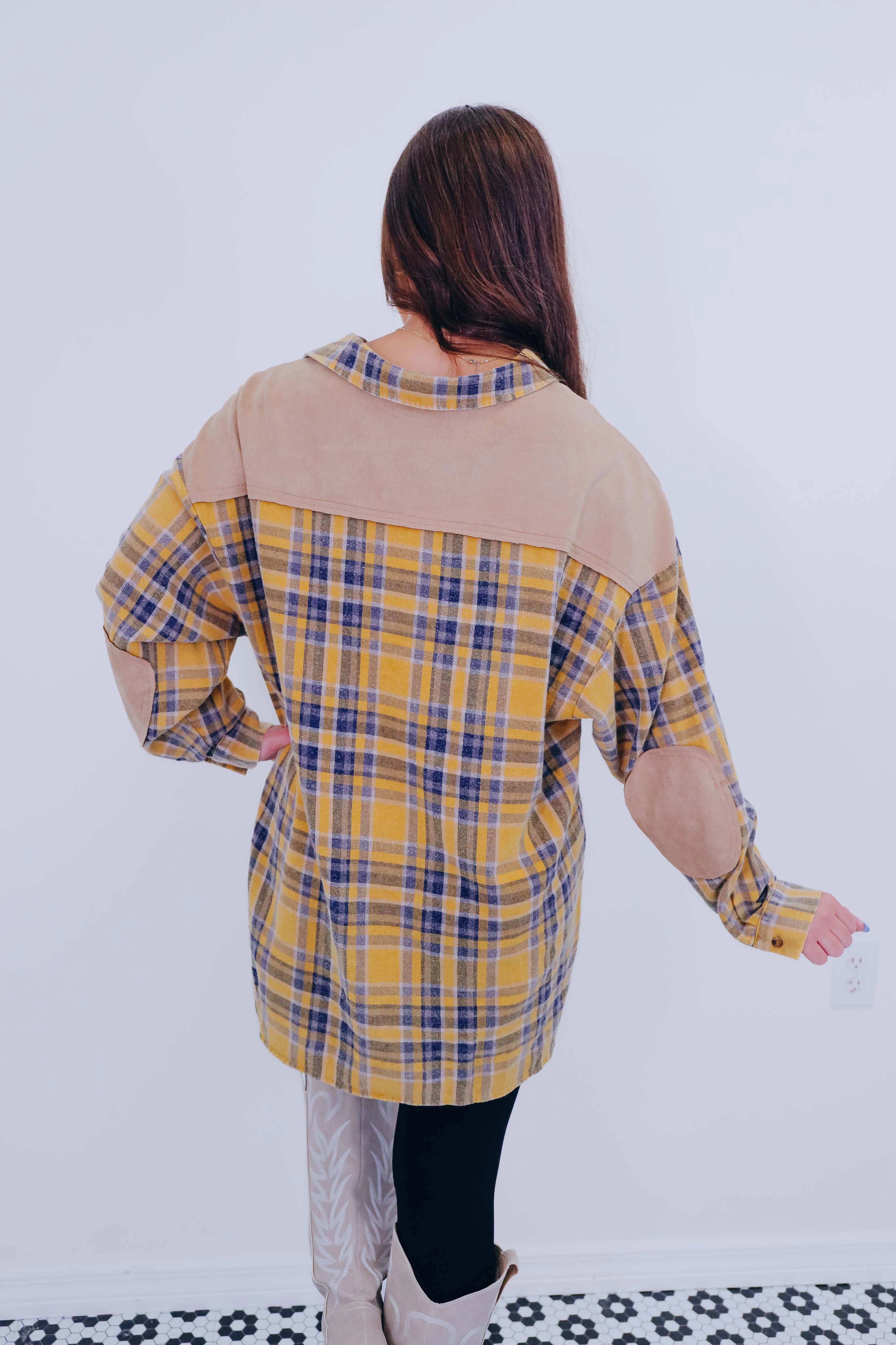 Paloma Plaid Button Up Shacket