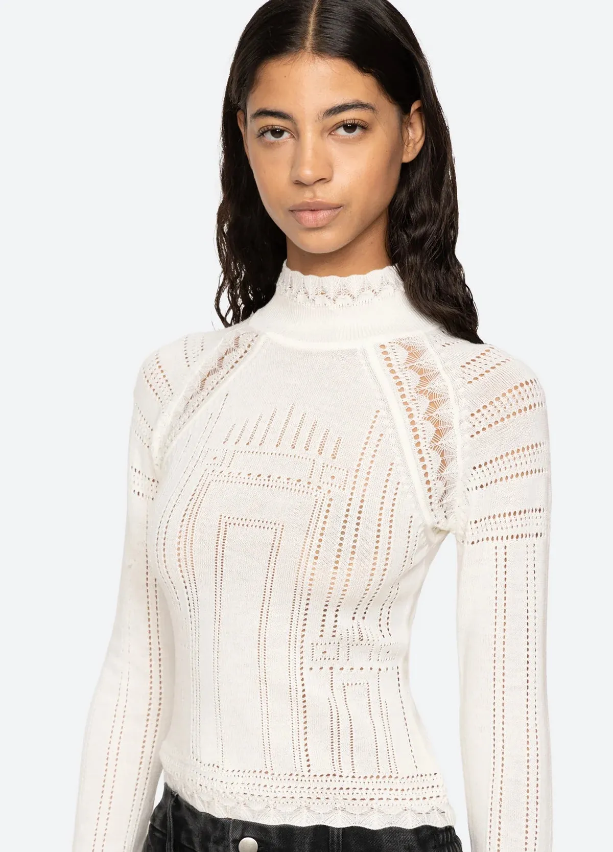 Paxton Turtleneck - Cream