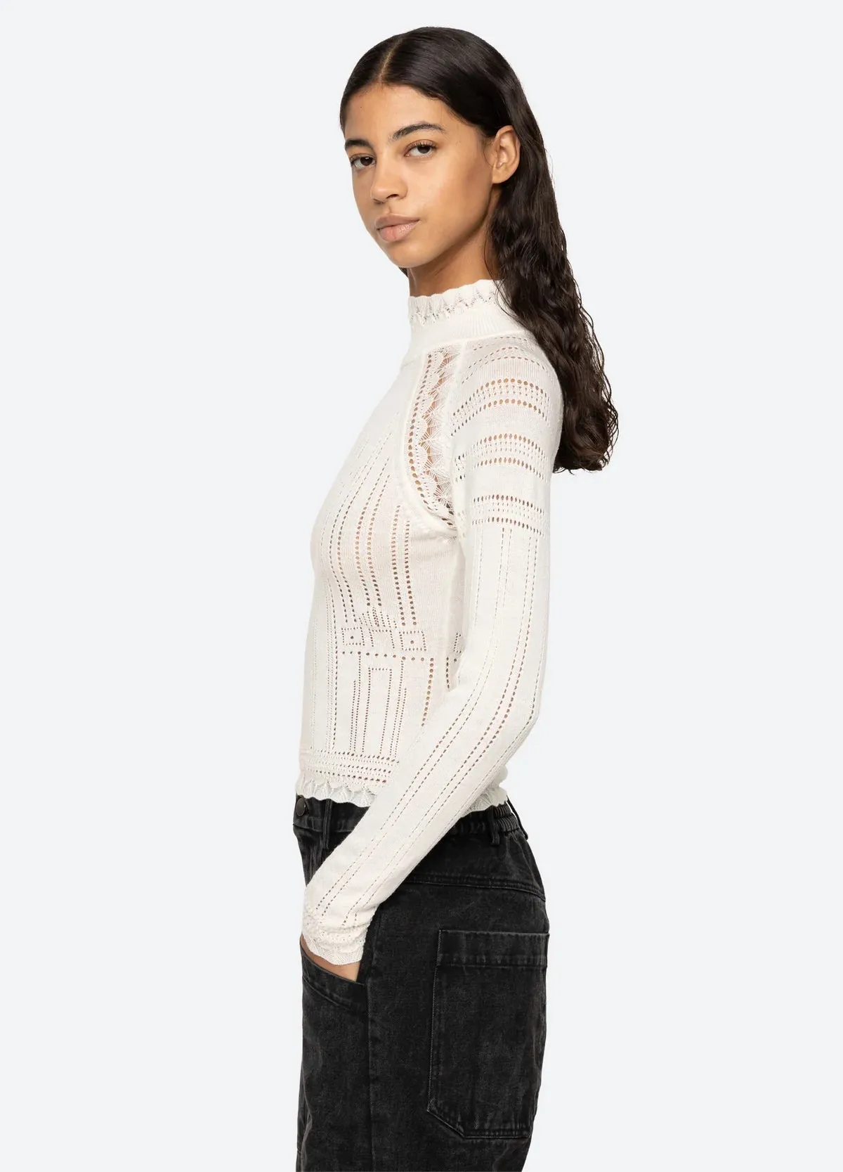 Paxton Turtleneck - Cream