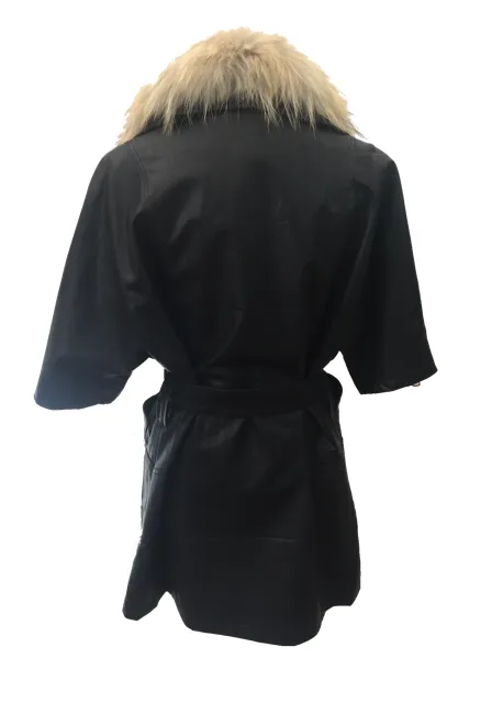 Positana Over Jacket in Black