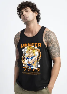 Prince Vegeta Mens Printed Vest