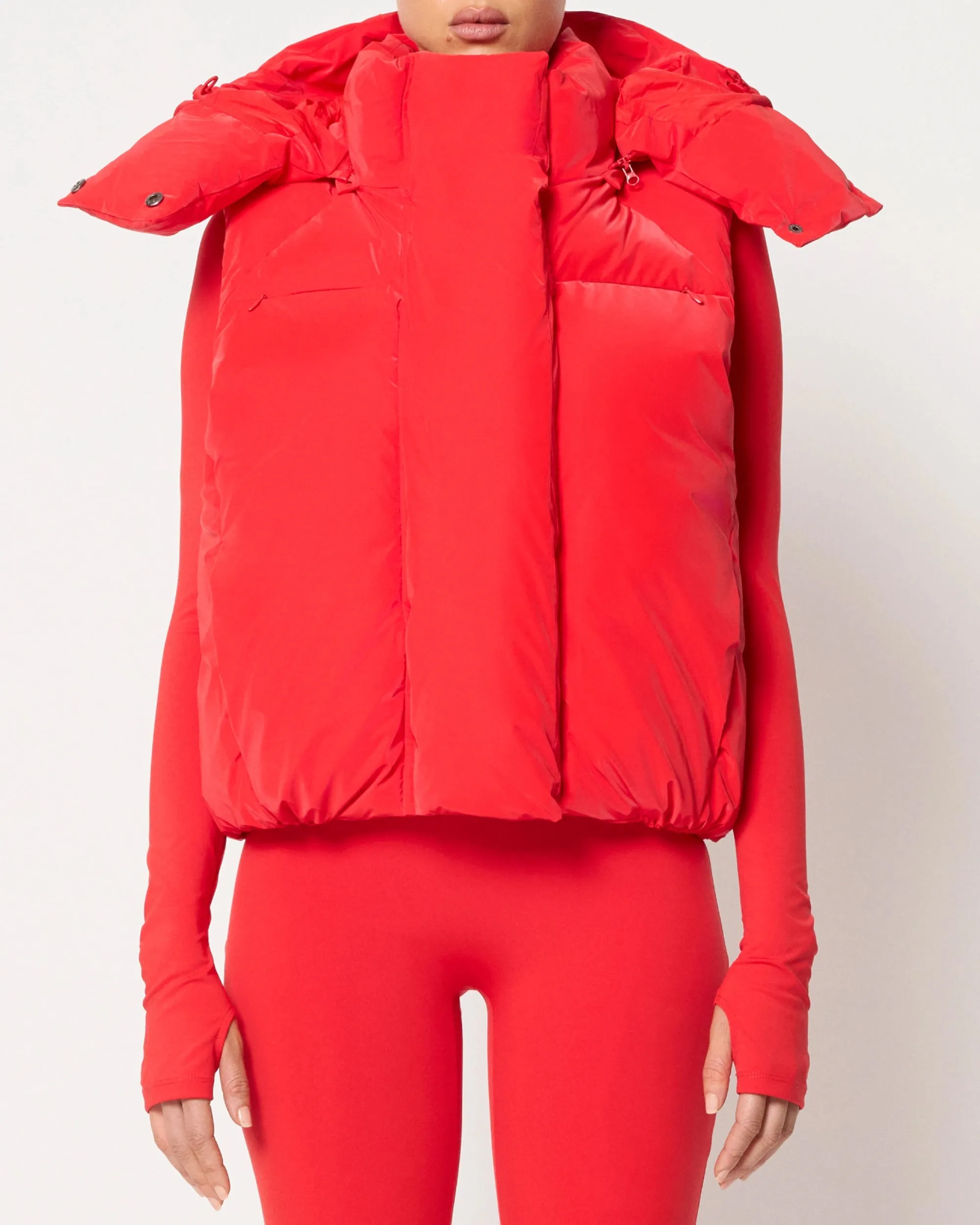 Puffer Vest | Scarlet