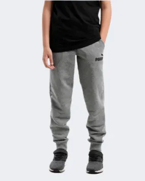 Puma Essentials Logo Knitted Boys Lifestyle Pant Grey Heather 58697403