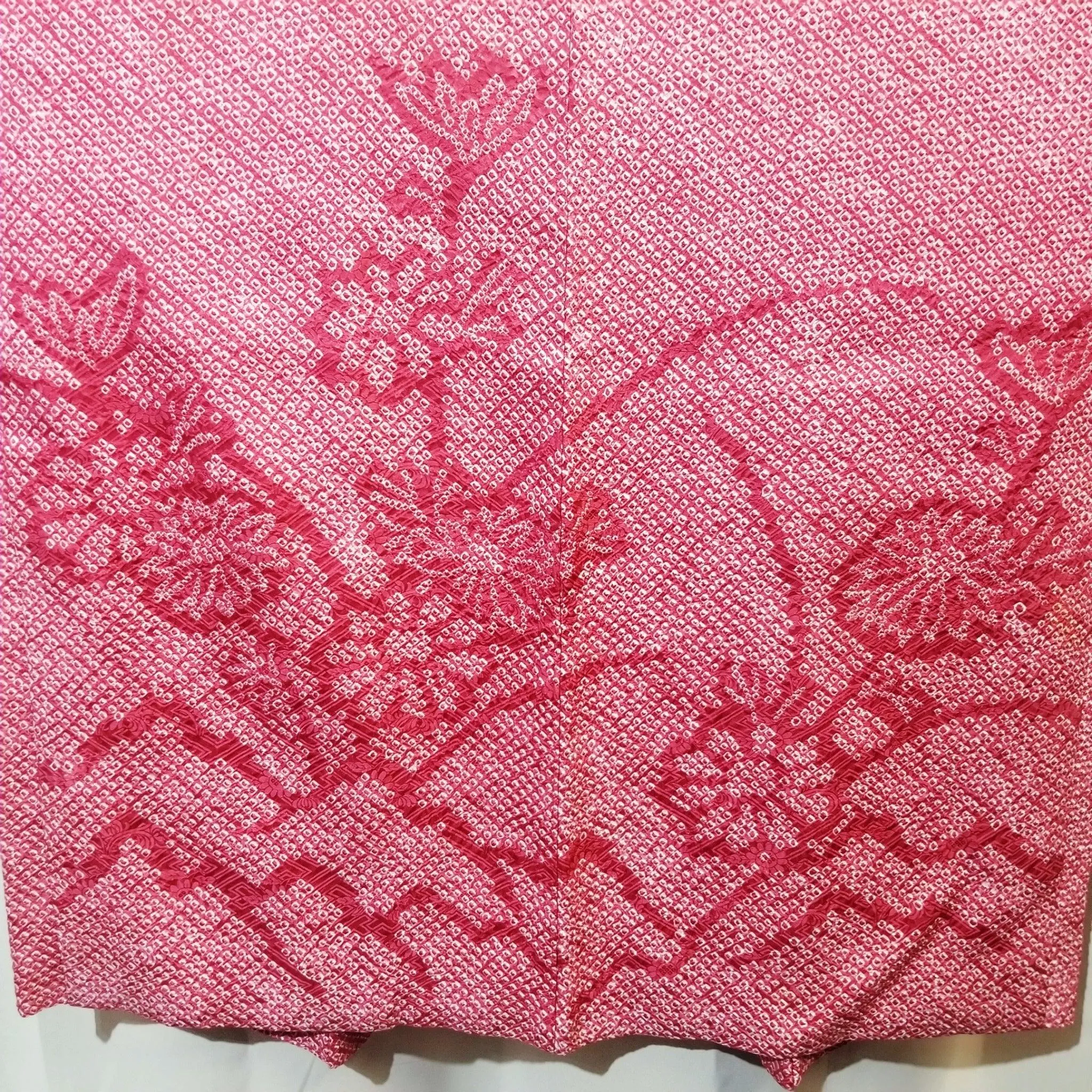 "Flowers in the Mountains" Vintage Shibori Haori