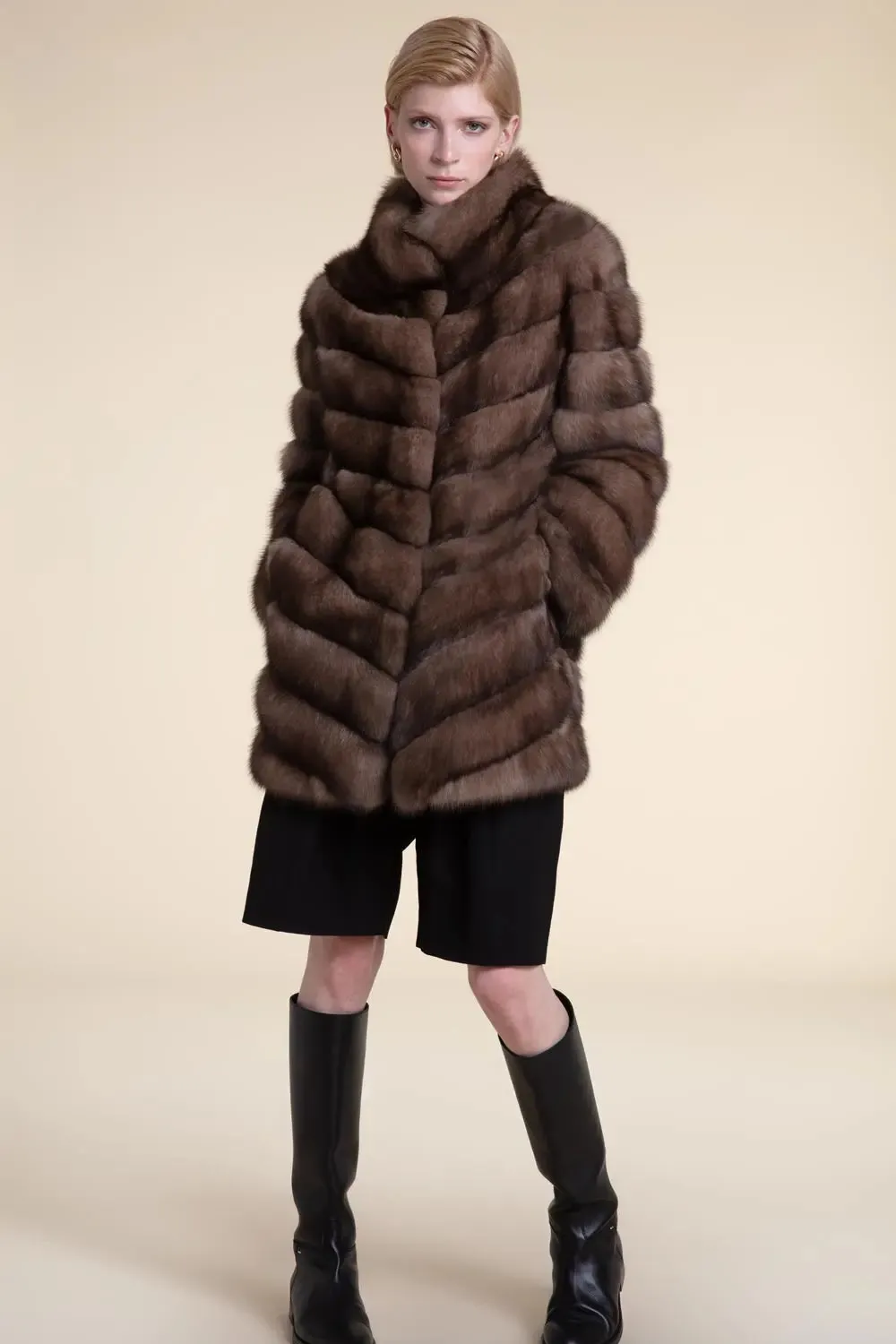 Real sable coat