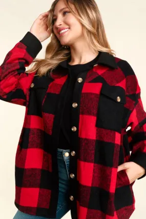 Red Buffalo Plaid Shacket