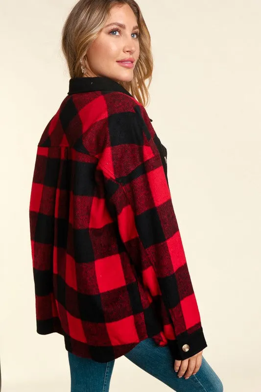 Red Buffalo Plaid Shacket