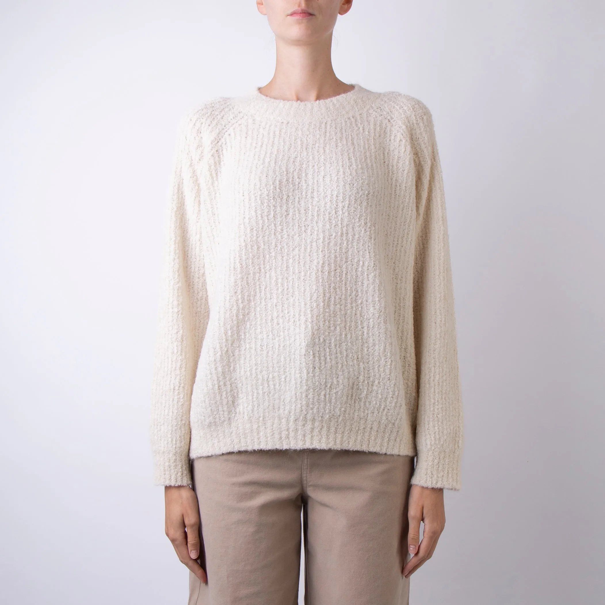 ROBERTO COLLINA SWEATER A18001 02 IVORY