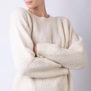 ROBERTO COLLINA SWEATER A18001 02 IVORY