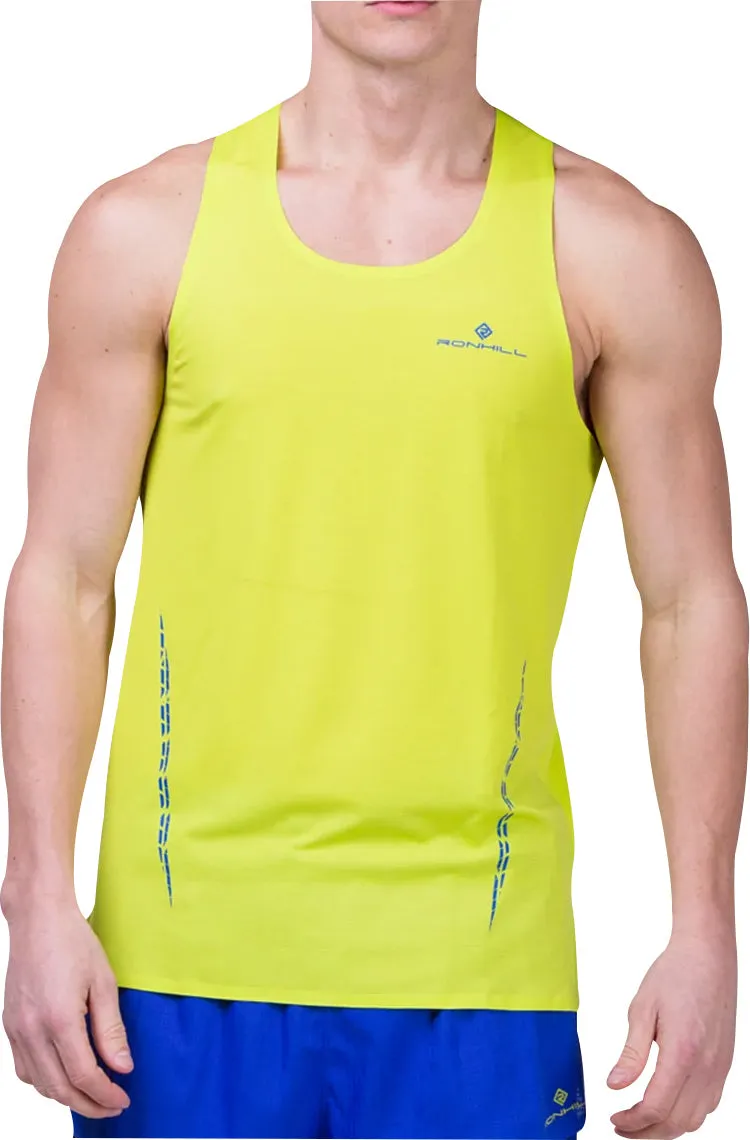 Ronhill Tech Race Mens Running Vest - Yellow