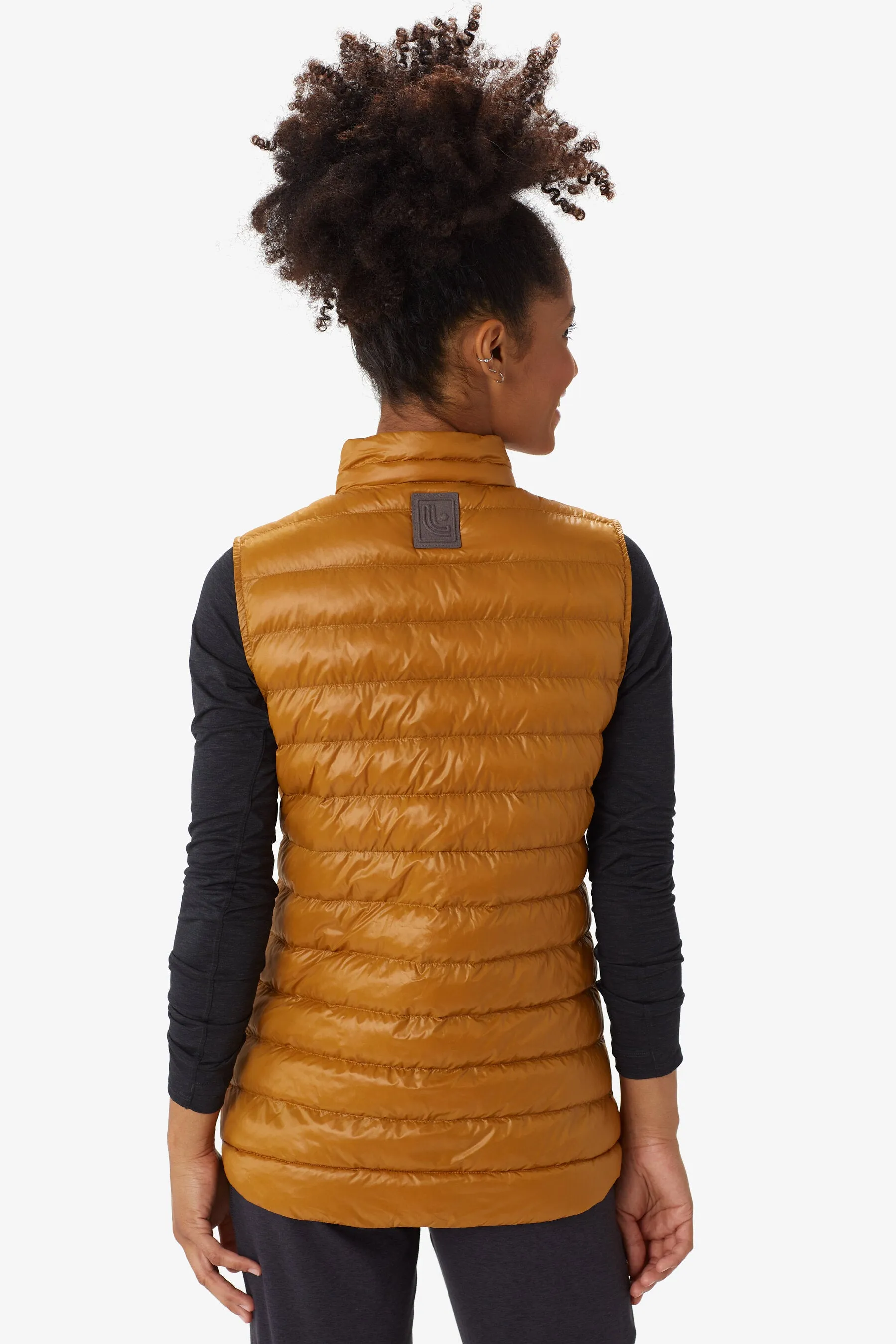 Rose Packable Vegan Down Vest