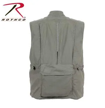 ROTHCO DELUXE SAFARI OUTBACK VEST - OLIVE DRAB