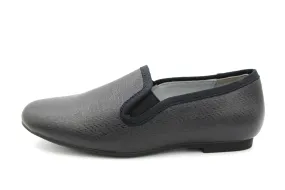 Ruby  Black Saffiano Slip On 402