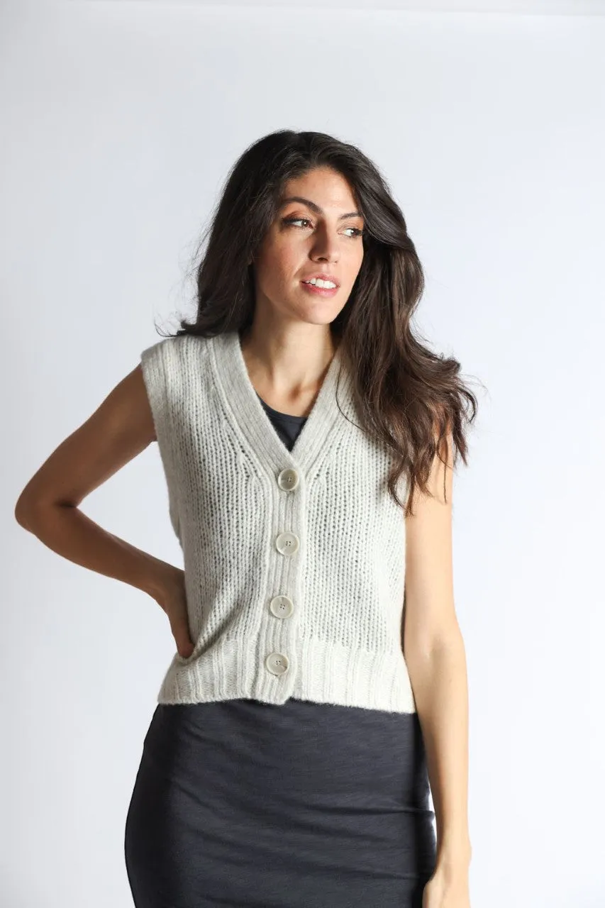 Sale Marled Cashmere Vest