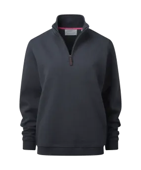 Sennen Cove Quarter Zip Sweatshirt - True Navy