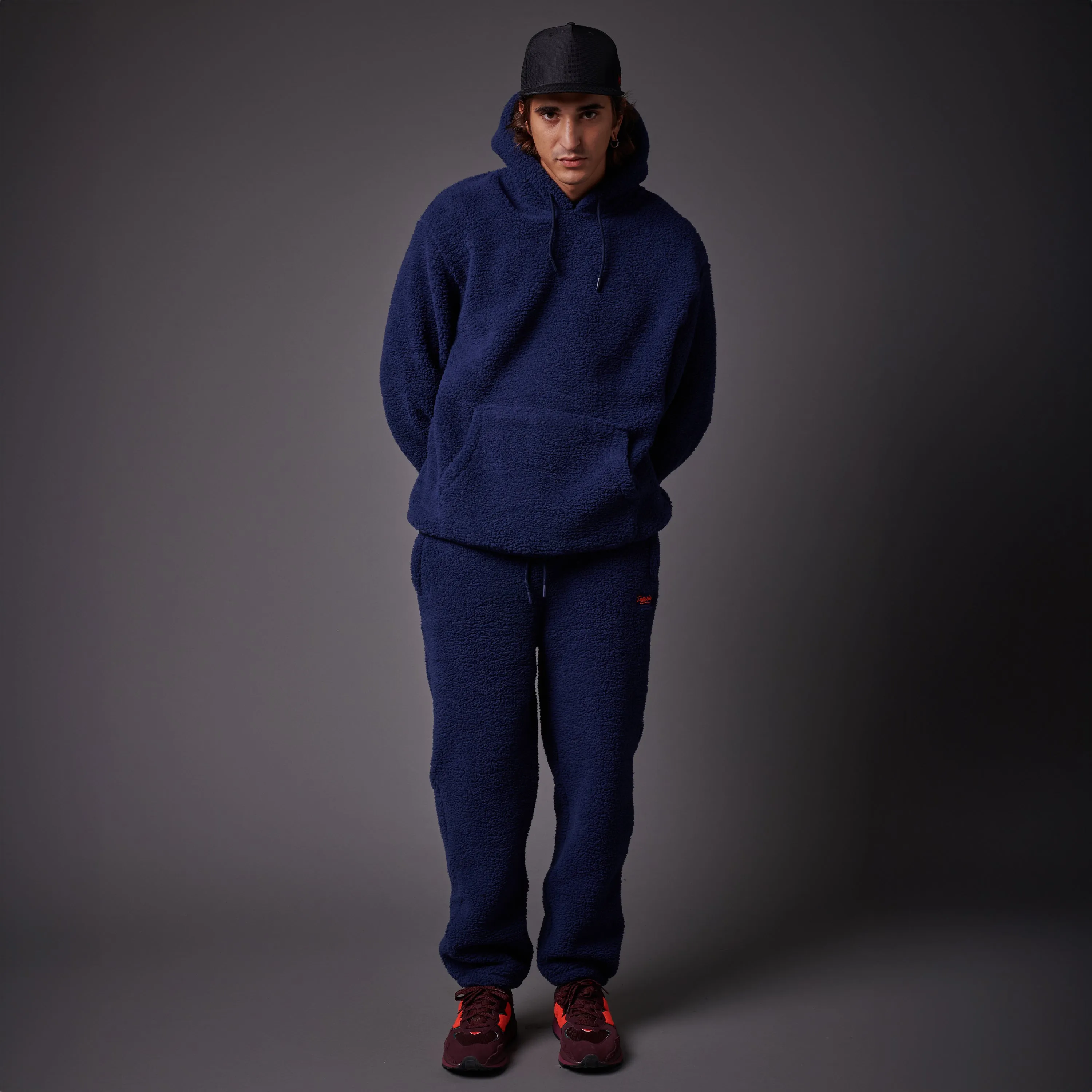 Sherpa Sweatpants Navy