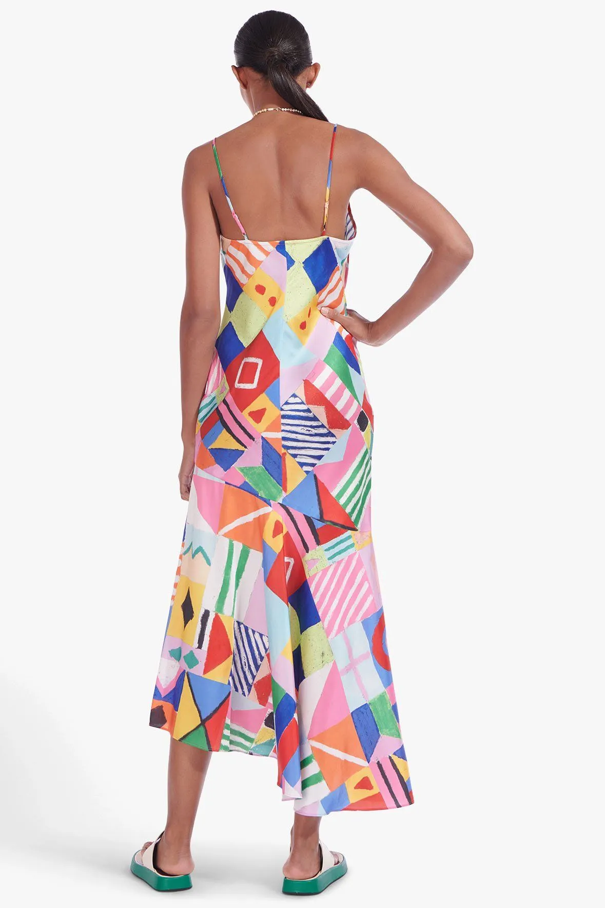 SHORELINE DRESS | FLAG PRINT MULTI