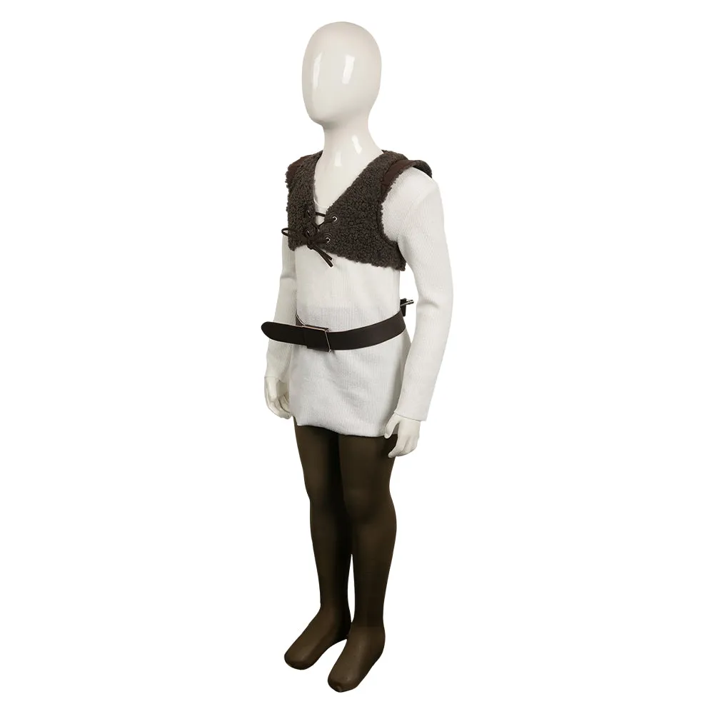 Shrek Shrek Kids Children Brown Outfit Party Carnival Halloween Cosplay Costume