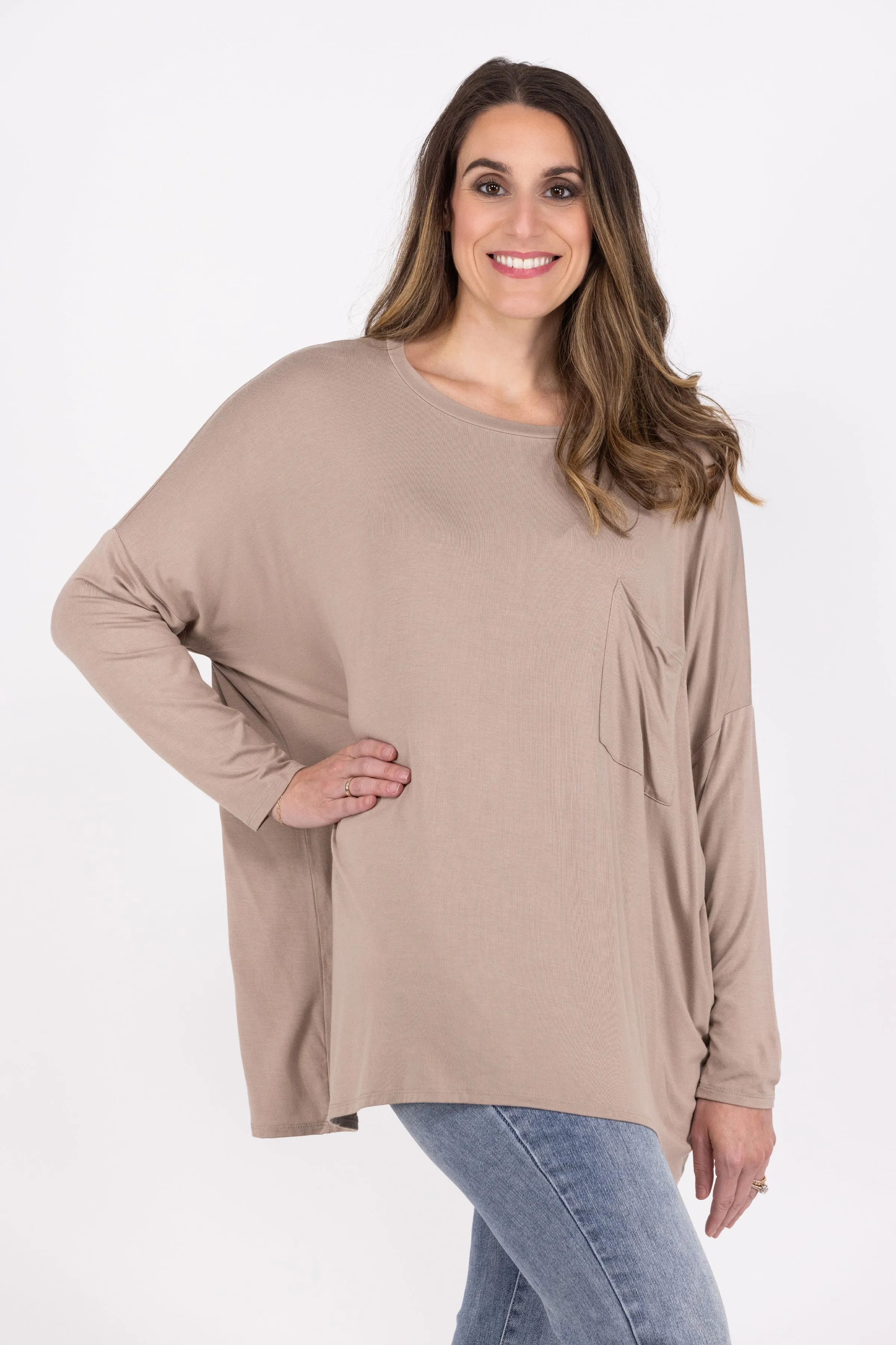 Simple Babe Long Sleeve Top * Final Sale*